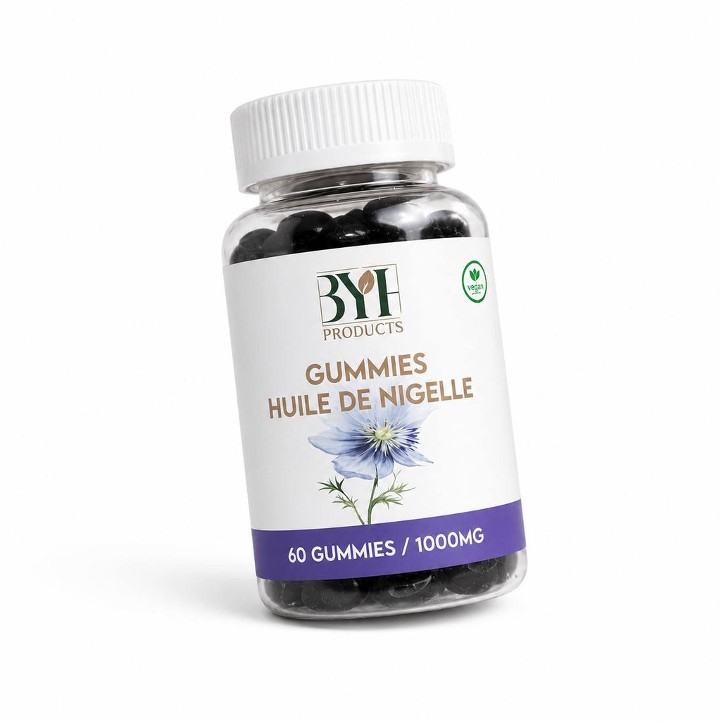 Gummies Huile de Nigelle – 60 Gummies / 1000 mg