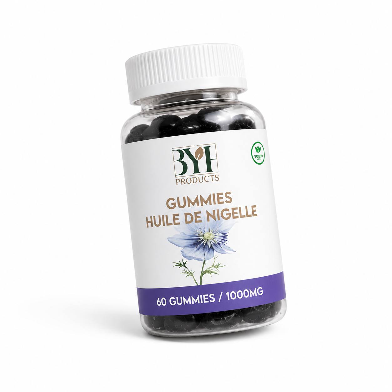 Gummies Huile de Nigelle – 60 Gummies / 1000 mg