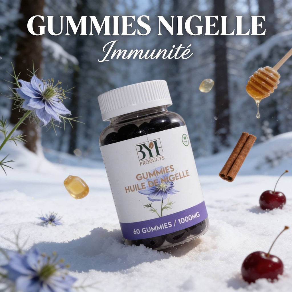 Gummies Huile de Nigelle – 60 Gummies / 1000 mg