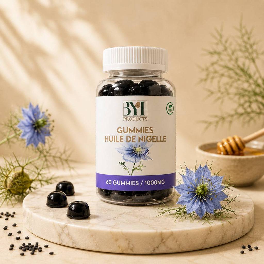Gummies Huile de Nigelle – 60 Gummies / 1000 mg